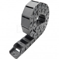 Energy chain Length 1 m - Internal dimensions 18x37 mm Rigid chains 12080112 DHM