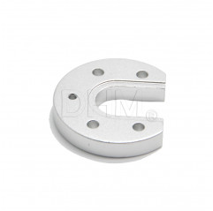 Montant en aluminium rond V5/V6 Extrudeuse verticale 10080303 DHM