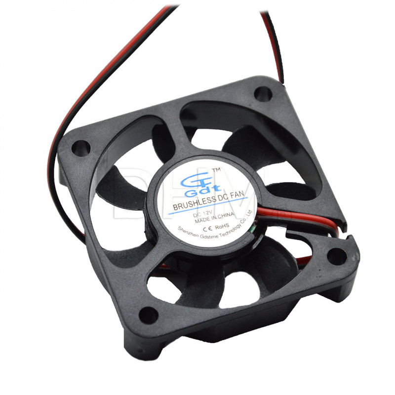 Ventola 50x50x10mm 12V cooling fan brushless turbine 3D printing Ventole09010104 DHM