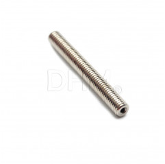 Gola estrusore Heating throat pipe full thread M6x50 PTFE 1.75 mm 3D printer Condotto con PTFE10030403 DHM