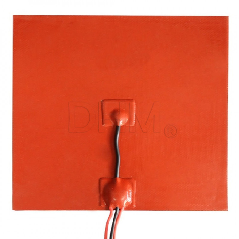 PIATTO RISCALDATO 25x25 cm PCB heated silicone 12V 250W 250x250 mm 3d printer reprap Piani silicone11010201 DHM