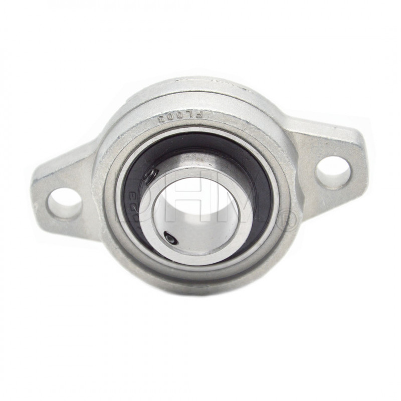 Bearing with an aluminium Diamond Shape Flange Unit KFL003 Ball bearing with bracket 04030205 DHM