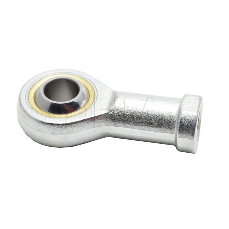 Giunto A Sfera Femmina M16 Filettatura Destra – Con Cuscinetto In Bronzo, Acciaio, Per Applicazioni Heavy Duty