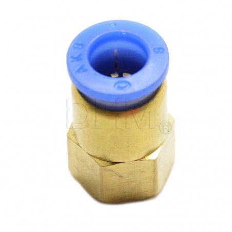 Straight push-in fitting PCF8 01 Pneumatic fittings 15010901 DHM