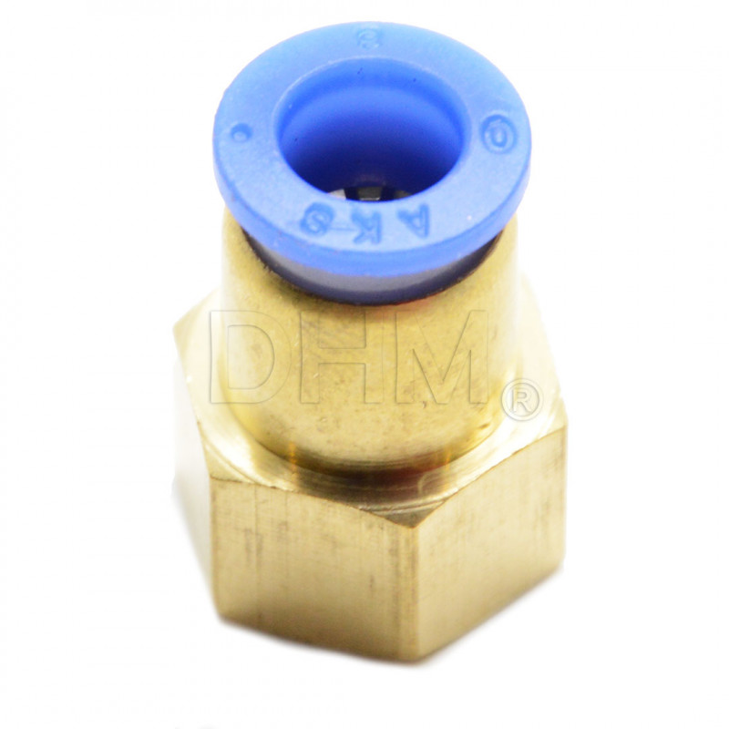 Straight push-in fitting PCF8 02 Pneumatic fittings 15010902 DHM