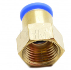 Straight push-in fitting PCF12 04 Pneumatic fittings 15011104 DHM