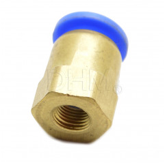 Straight push-in fitting PCF12 01 Pneumatic fittings 15011101 DHM