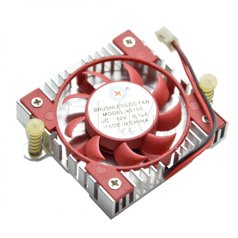 40x40x10mm 12V extruder fan with heatsink 3D printer Fans 09010401 DHM