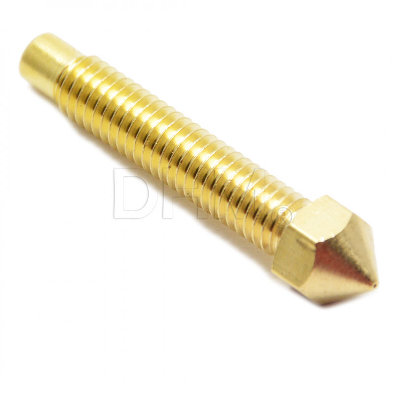 Brass nozzle M6 * 32 mm Ø 0.4 mm for filament 1.75 mm Filament 1.75mm 10041003 DHM