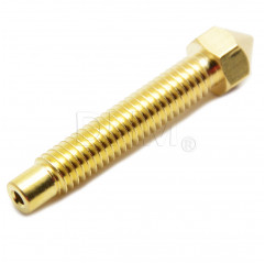 Nozzle ottone M6*32 foro 0.4 mm per filamento 1.75 mm Filament 1.75mm 10041003 DHM