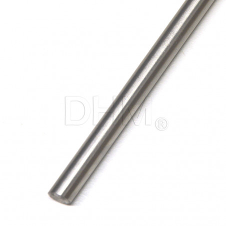 Albero tondo 50 cm acciaio inox AISI 304 barra liscia guida D 3 4 5 6 mm 3D CNC 