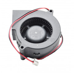 Ventilador turbo sin escobillas con conducto 75*75*30 mm 12V 7530 - Ventilador de enfriamiento para impresión 3D Aficionados ...
