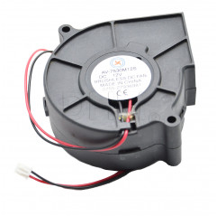 Turbo brushless fan with duct 75*75*30mm 12V 7530 - 3D printing cooler fan Fans 09010203 DHM
