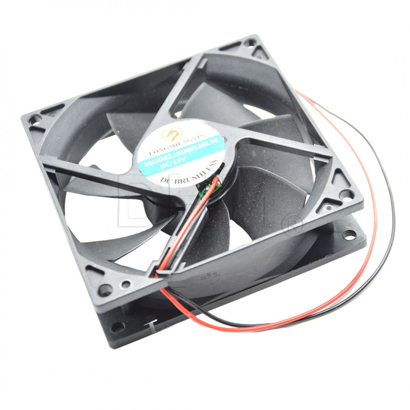 90x90x25mm Ventilador de refrigeración 12V turbina sin escobillas impresión 3D Aficionados 09010109 DHM