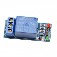 Módulo de relé 1 channel 12V DC - 250 V AC model SRD-12VDC-SL-C Relé 09050206 DHM