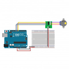 Bouclier moteur pas à pas 28BYJ-48 Arduino PIC Modules Arduino 08020218 DHM