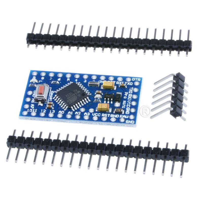 Arduino PRO MINI compatible 3.3V 8Mhz - Procesador ATmega328 Módulos Arduino 08020206 DHM