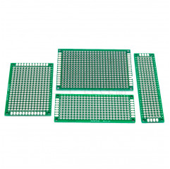 4-teiliger Satz FR-4 doppelseitiger Arduino PCB-Glasblöcke Arduino-Module 08020219 DHM