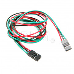 Dupont jumper wire - 3 pin - female female cavo 70 cm finecorsa 3D printer - ARDUINO Cavi Dupont12040402 DHM