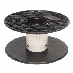 Rocchetto vuoto per filamento bobina plastica nera Empty Plastic Spool for 3D Printer Filament 1 kg Stoccaggio filamenti13110...