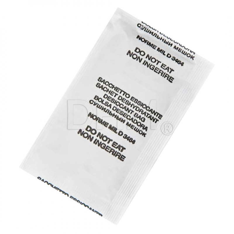 Silica gel 10 bustine essiccanti 6g gel di silice disidratante fila