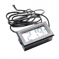 Digitales LCD-Thermometer mit Sonde -50→ +110°C Werkzeuge 02040101 DHM