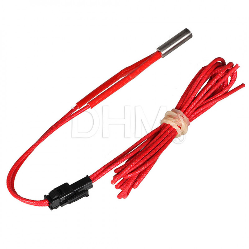 Cartuccia riscaldante ceramica cartridge heater 12V 40 W con connettore rapido estrusore stampa 3D Cartucce10060103 DHM