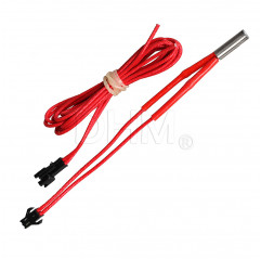 Cartuccia riscaldante ceramica cartridge heater 12V 40 W con connettore rapido estrusore stampa 3D Cartucce10060103 DHM