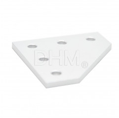 Triangle bracket 90° for profile series 5 Series 5 (slot 6) 14030108 DHM