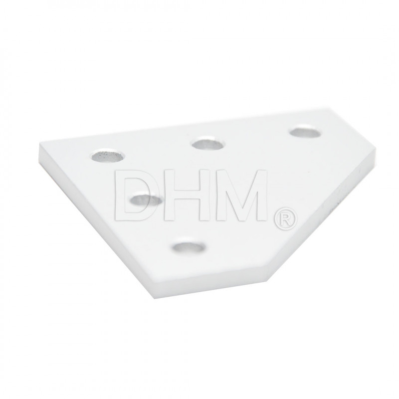 Triangle bracket 90° for profile series 5 Series 5 (slot 6) 14030108 DHM