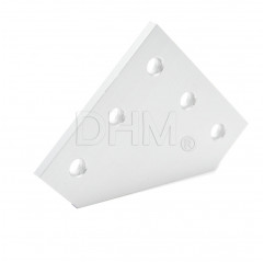 Support triangle 90° pour profile extrude en aluminium série 5 Série 5 (emplacement 6) 14030108 DHM