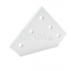 Triangle bracket 90° for profile series 5 Series 5 (slot 6) 14030108 DHM