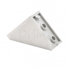 Open bracket with 90° fins for profile series 5 2020 Series 5 (slot 6) 14030105 DHM