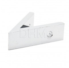 Support à angle 45° pour profile extrude en aluminium série 5 2020 Série 5 (emplacement 6) 14030106 DHM