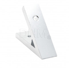 Support à angle 45° pour profile extrude en aluminium série 5 2020 Série 5 (emplacement 6) 14030106 DHM