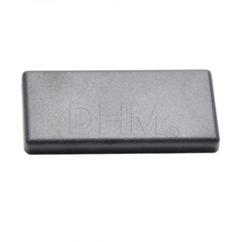 Cap 20*40 mm for profile series 5 polyamide black - pieces 5 Series 5 (slot 6) 14080102 DHM