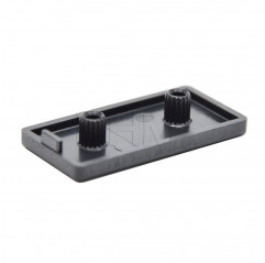 Tapón 20*40 mm para perfil serie 5 poliamida negro - piezas 5 Serie 5 (ranura 6) 14080102 DHM