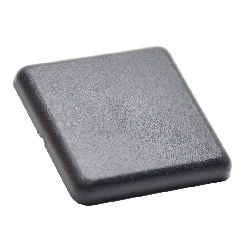Tapón 30*30 mm para perfil serie 6 poliamida negro - piezas 5 Serie 6 (ranura 8) 14080201 DHM