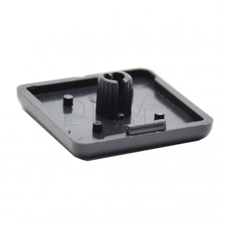 Tapón 30*30 mm para perfil serie 6 poliamida negro - piezas 5