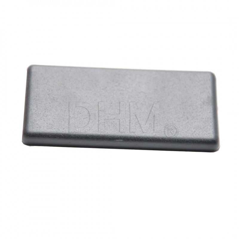 Tapón 30*60 mm para perfil serie 6 poliamida negro - piezas 5 Serie 6 (ranura 8) 14080202 DHM