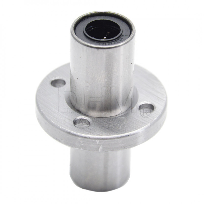 Round flange central long LMFC10LUU Linear bushings with round flange 04051202 DHM