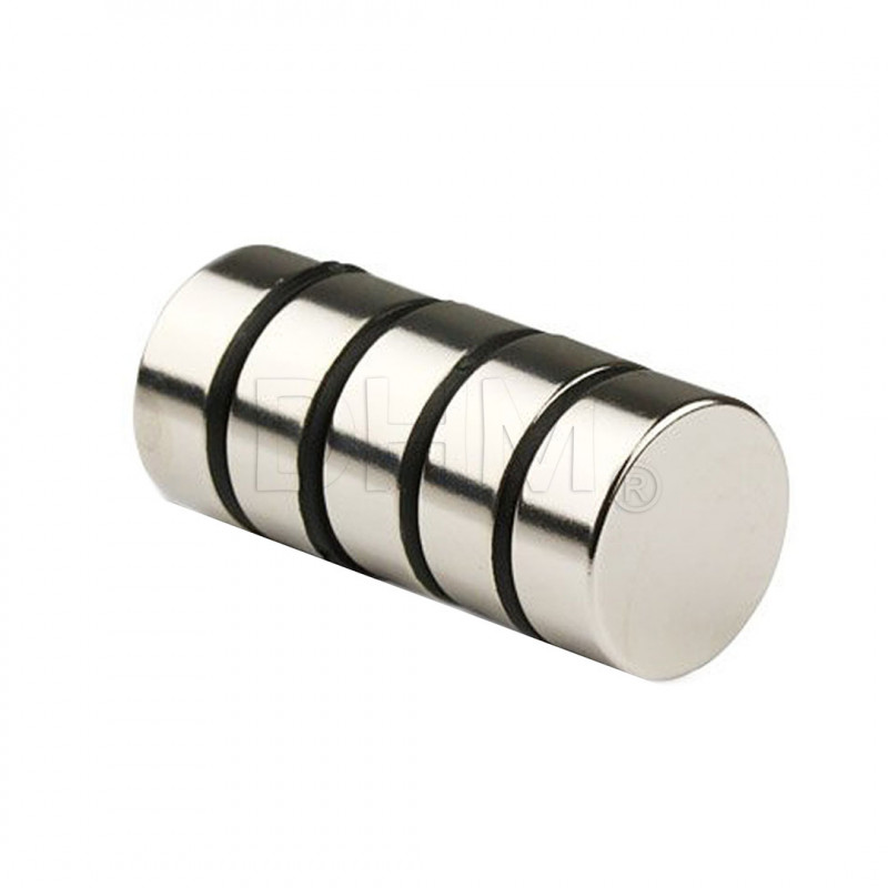 5 pieces Disc magnet Ø 6mm H 3mm Magnets and magnetic Strips 02050101 DHM