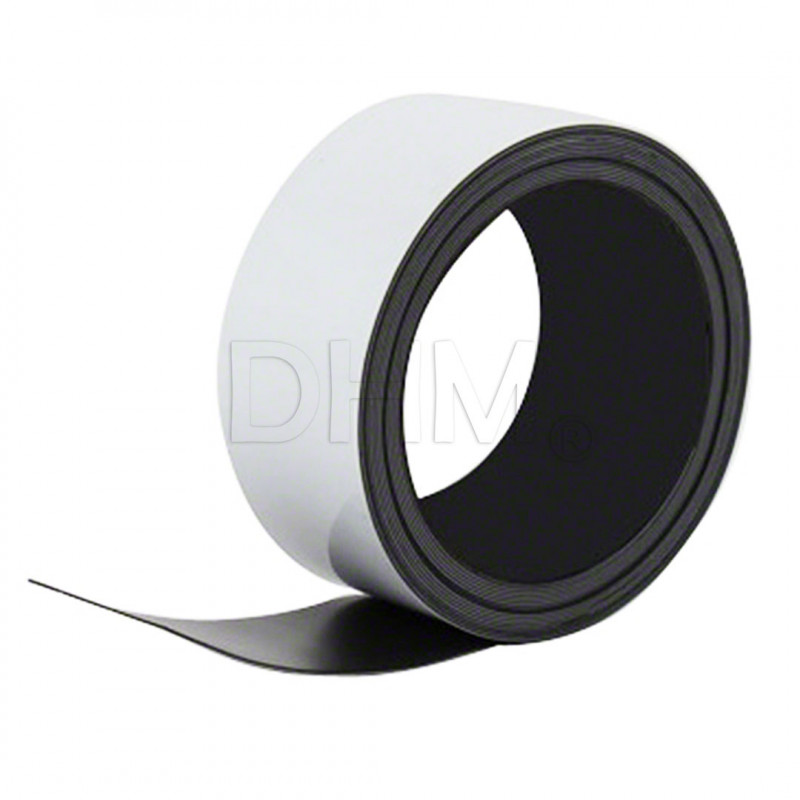 Self-adhesive magnetic tape H 50mm thickness 1.5mm Magnets and magnetic Strips 02050701 DHM