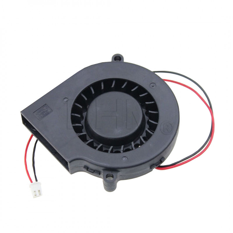 Turbo brushless fan with duct 75*15mm 24V 7515 cooler fan Fans 09010205 DHM