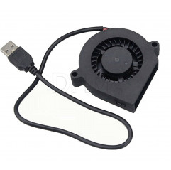 Bürstenloser Turbolüfter mit Kanal 60*15 mm 12V 6015 Kühlerlüfter mit USB Fans 09010207 DHM