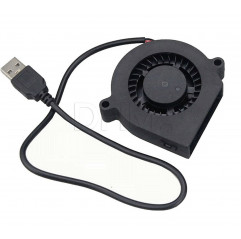 Turbo brushless fan with 60*15mm 12V 6015 duct cooler fan with USB Fans 09010207 DHM