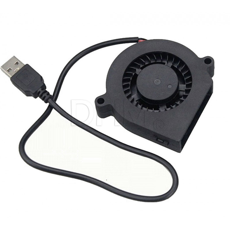Turbo brushless fan with 60*15mm 12V 6015 duct cooler fan with USB Fans 09010207 DHM