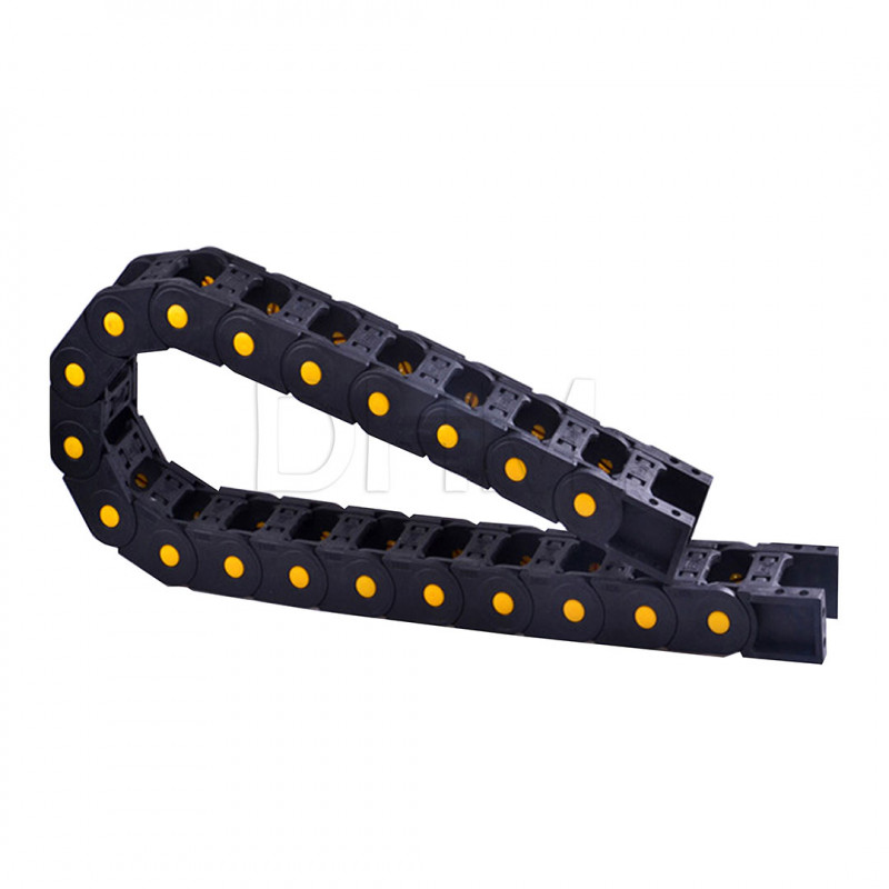 Energy chain Length 1 m - Internal dimensions 25x57 mm Rigid chains 12080114 DHM