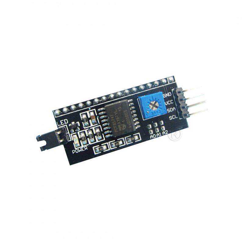 I2C interface for 16x2 LCD display Arduino modules 08020221 DHM