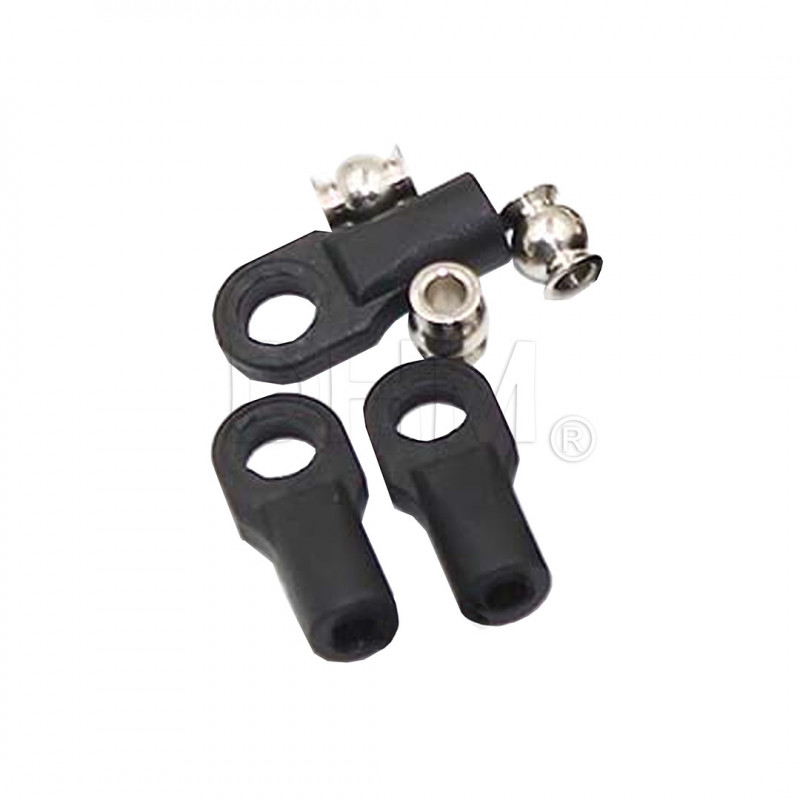 3 pièces joint Delrin - M3 trou 5 mm Tie Rod Ball Joint Pack Traxxas 5347 Articulations 04120101 DHM